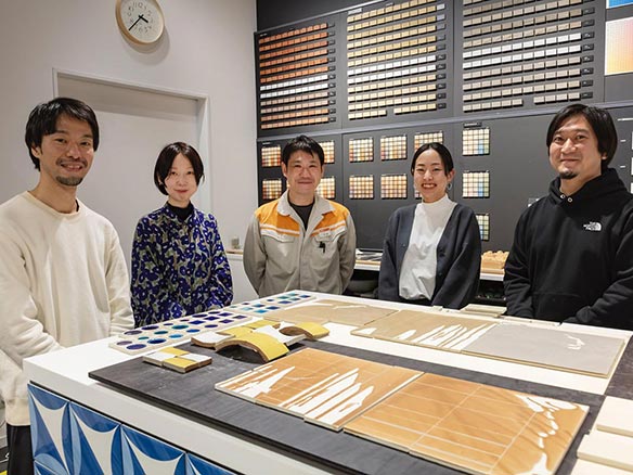 ―タイル名称統一100周年企画―ツバメアーキテクツ×LIXILやきもの工房 ツバメとつくるタイル 第二回