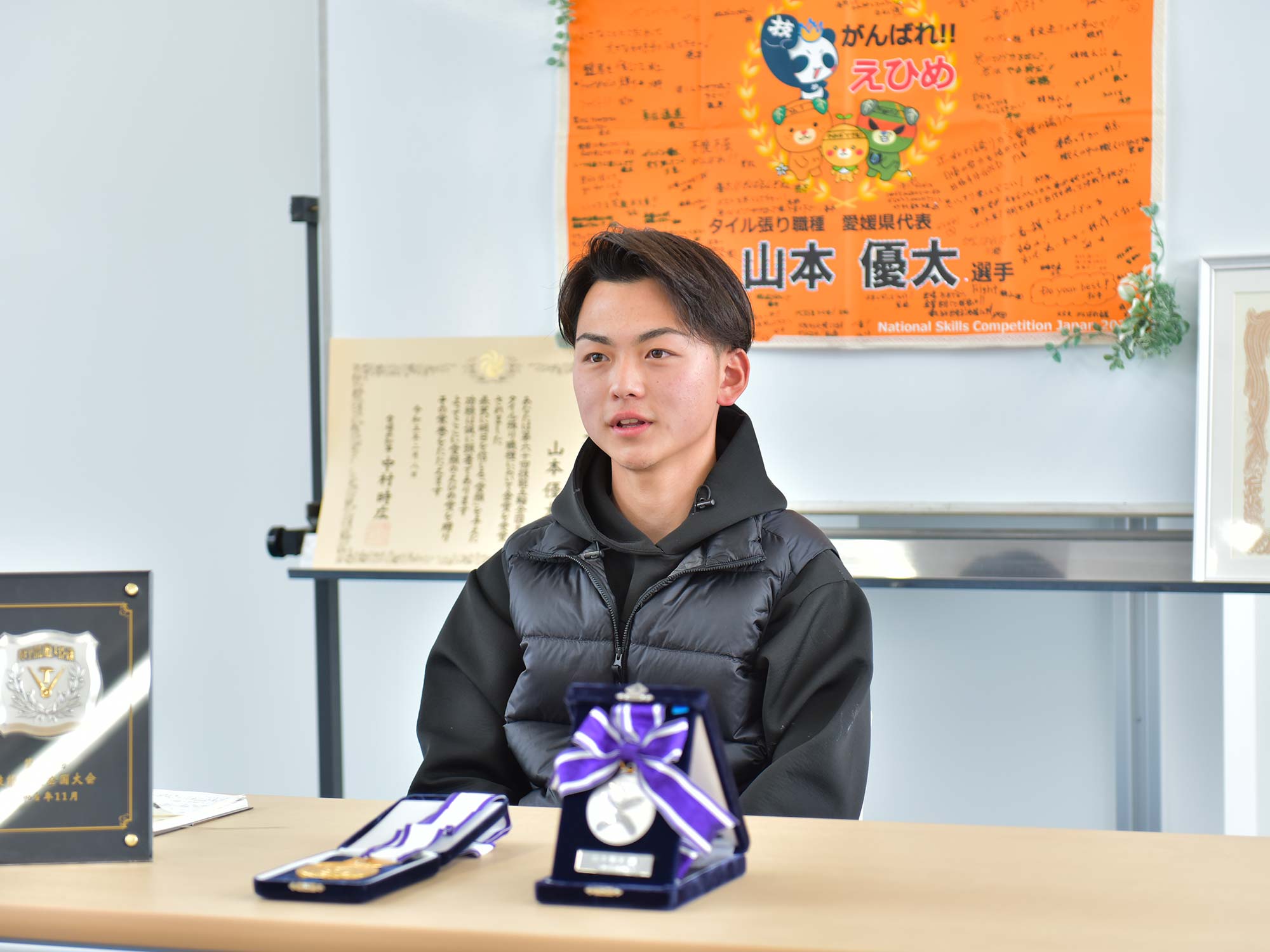 正和商事株式会社 松山営業所・山本 優太さん