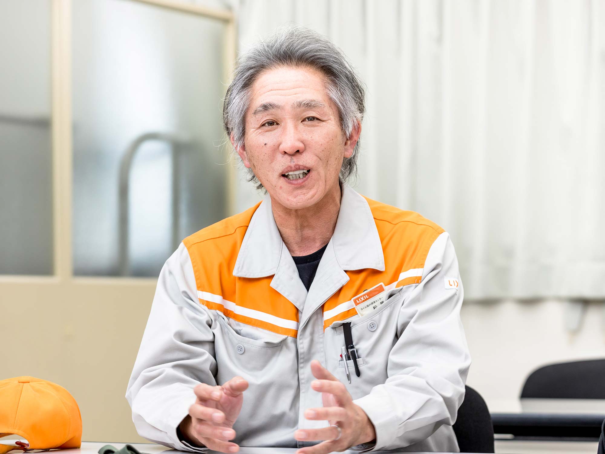 写真08　製造担当　松尾英樹
